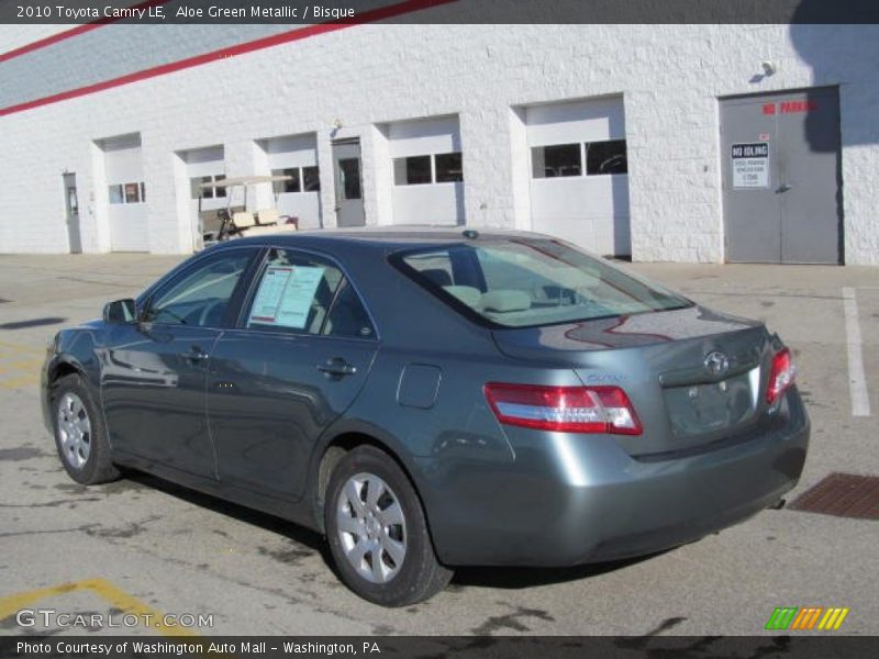 Aloe Green Metallic / Bisque 2010 Toyota Camry LE