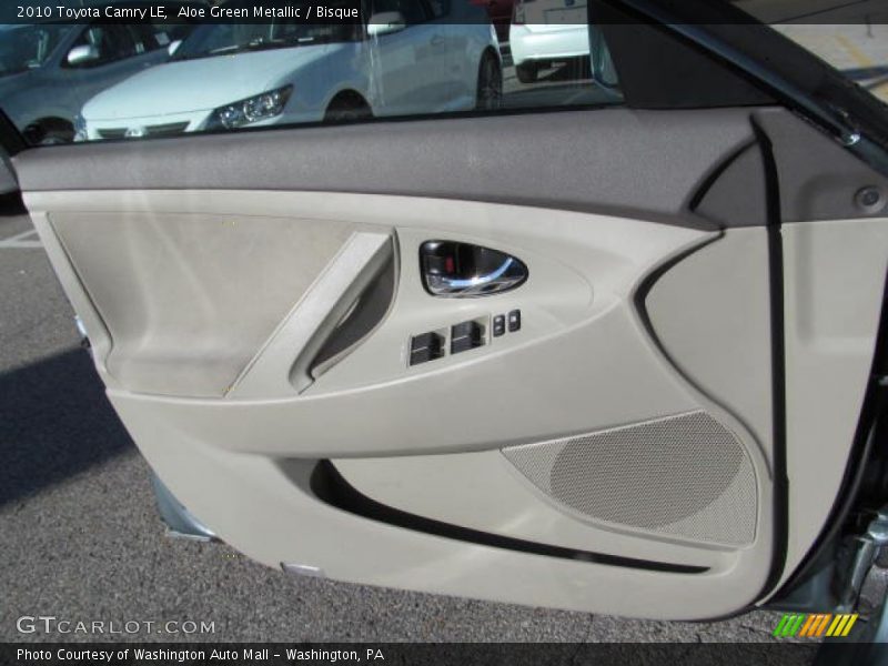 Aloe Green Metallic / Bisque 2010 Toyota Camry LE