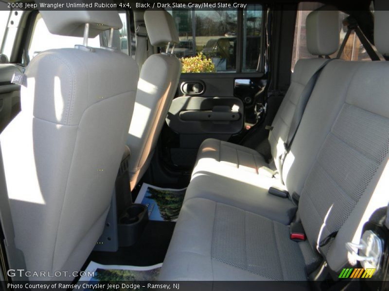Black / Dark Slate Gray/Med Slate Gray 2008 Jeep Wrangler Unlimited Rubicon 4x4