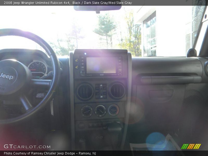 Black / Dark Slate Gray/Med Slate Gray 2008 Jeep Wrangler Unlimited Rubicon 4x4