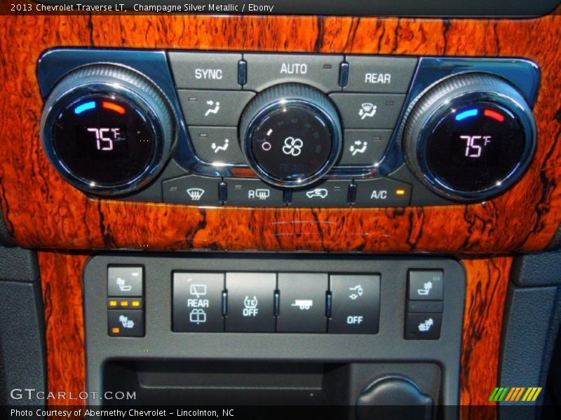 Controls of 2013 Traverse LT