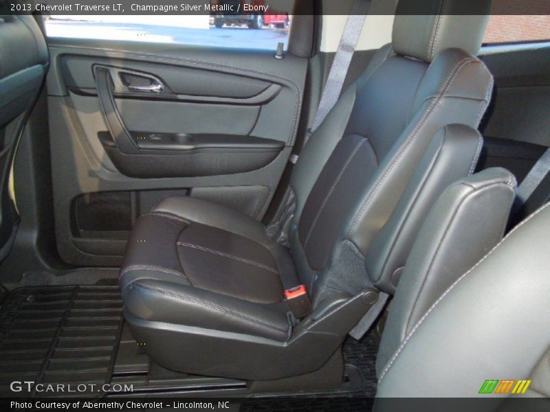 Rear Seat of 2013 Traverse LT