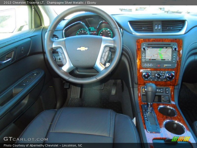 Dashboard of 2013 Traverse LT