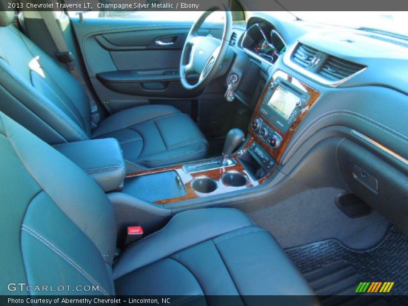  2013 Traverse LT Ebony Interior