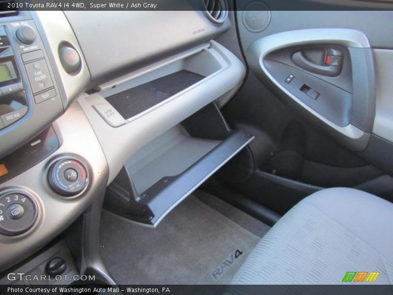 Super White / Ash Gray 2010 Toyota RAV4 I4 4WD