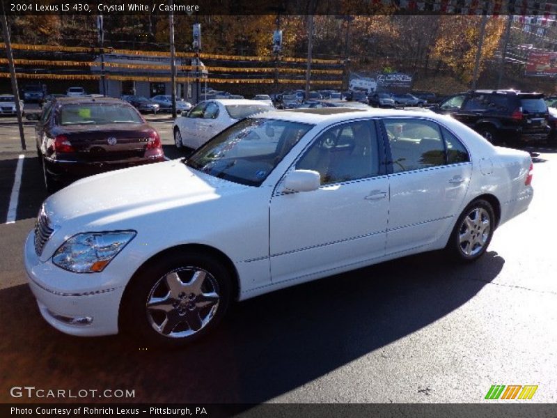 Crystal White / Cashmere 2004 Lexus LS 430