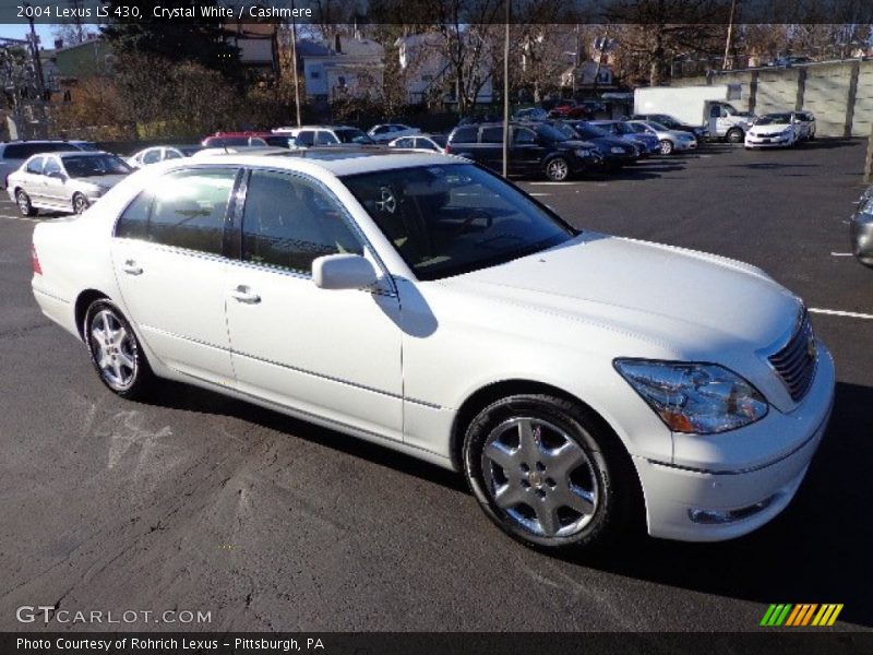 Crystal White / Cashmere 2004 Lexus LS 430