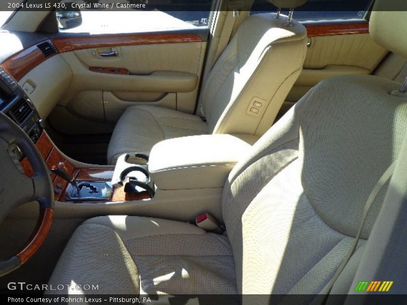 Crystal White / Cashmere 2004 Lexus LS 430