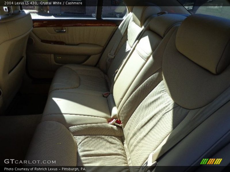 Crystal White / Cashmere 2004 Lexus LS 430