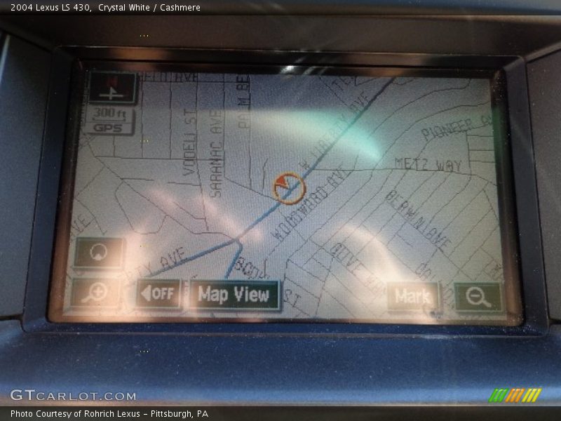 Crystal White / Cashmere 2004 Lexus LS 430