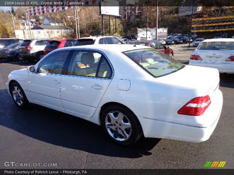 Crystal White / Cashmere 2004 Lexus LS 430