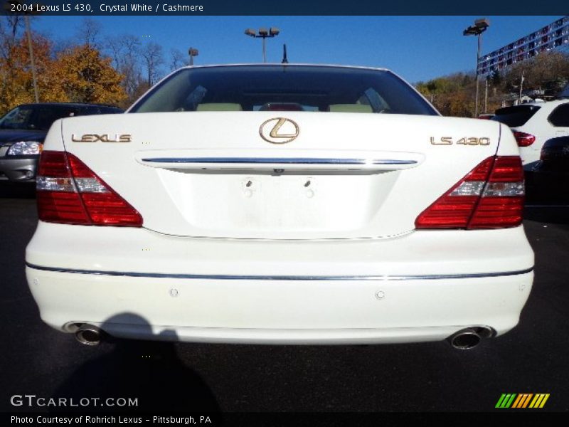 Crystal White / Cashmere 2004 Lexus LS 430