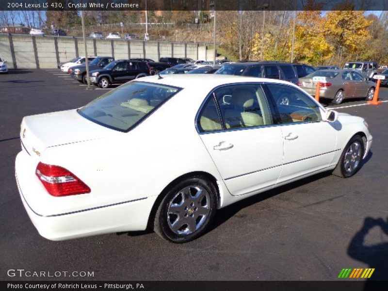 Crystal White / Cashmere 2004 Lexus LS 430