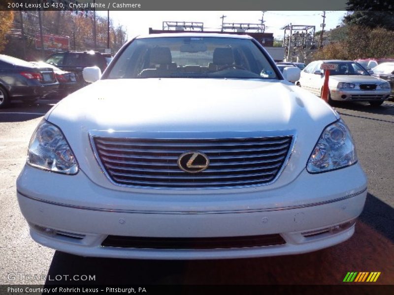 Crystal White / Cashmere 2004 Lexus LS 430