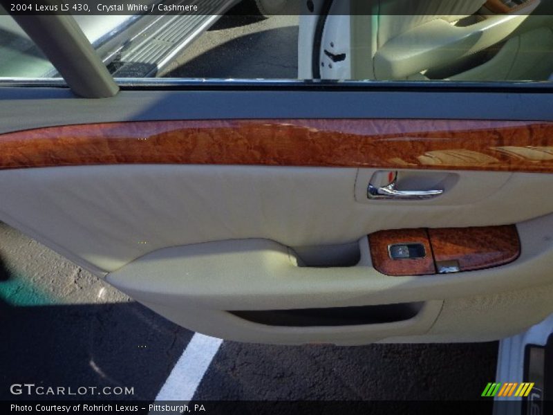 Crystal White / Cashmere 2004 Lexus LS 430