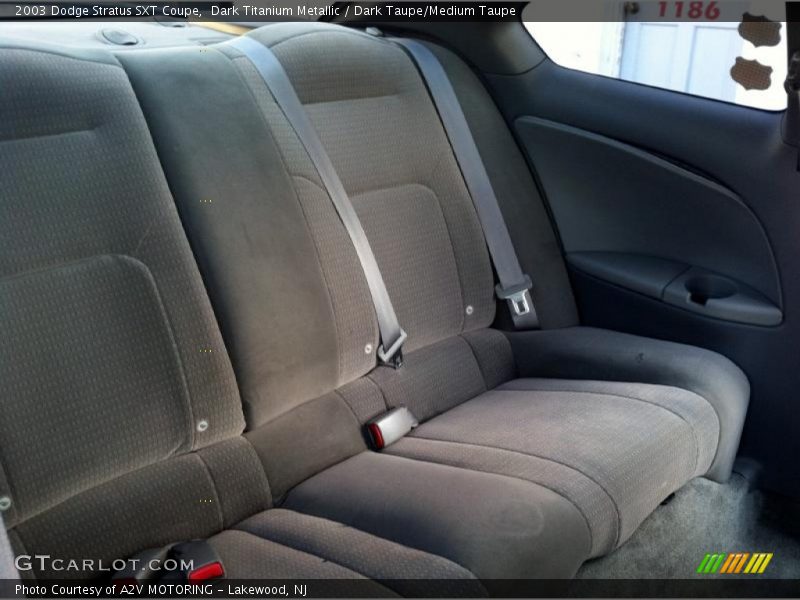 Dark Titanium Metallic / Dark Taupe/Medium Taupe 2003 Dodge Stratus SXT Coupe