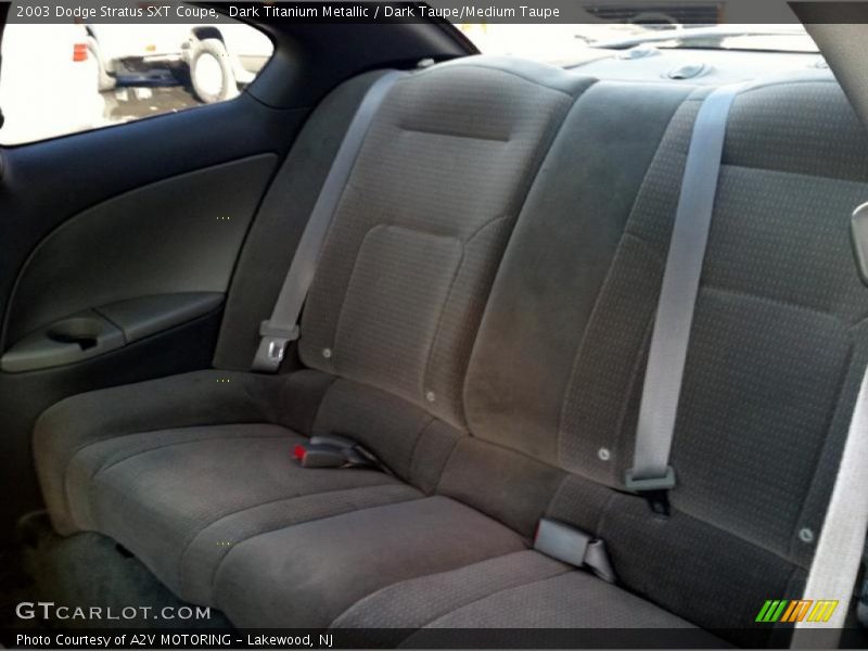 Dark Titanium Metallic / Dark Taupe/Medium Taupe 2003 Dodge Stratus SXT Coupe