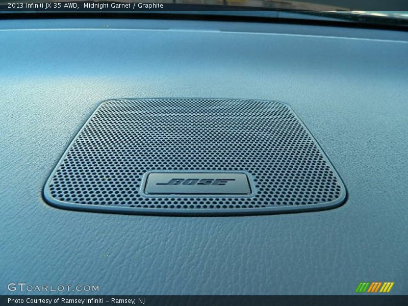 Midnight Garnet / Graphite 2013 Infiniti JX 35 AWD
