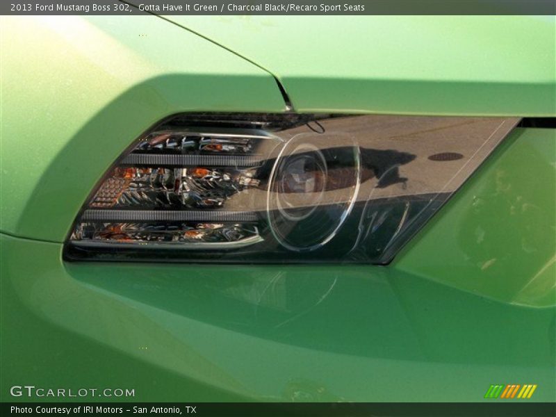 Gotta Have It Green / Charcoal Black/Recaro Sport Seats 2013 Ford Mustang Boss 302