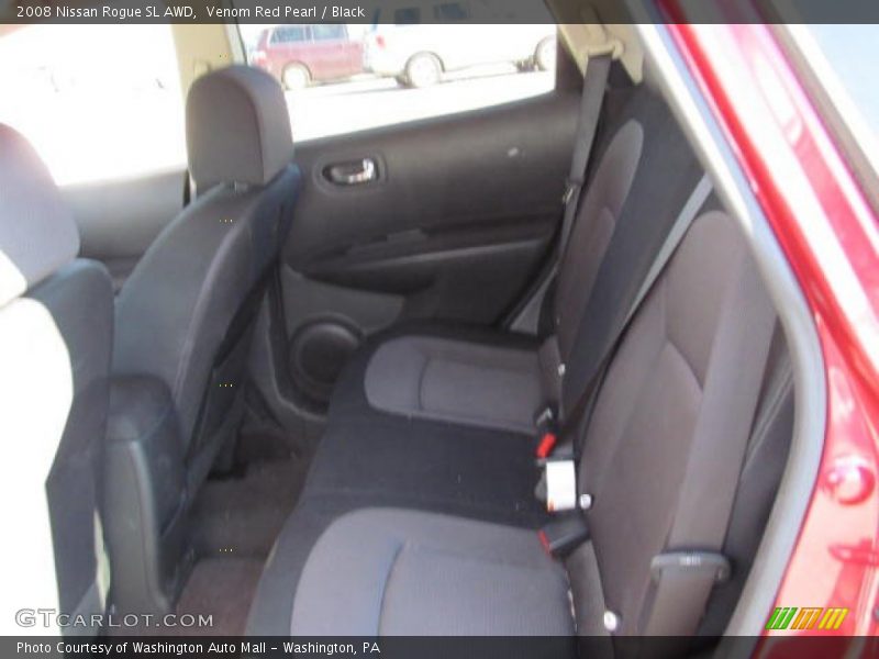Venom Red Pearl / Black 2008 Nissan Rogue SL AWD
