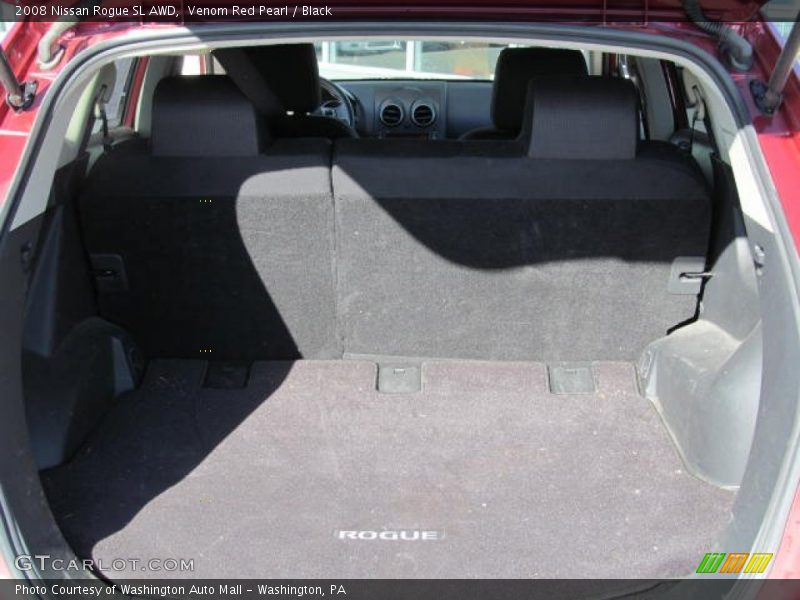 Venom Red Pearl / Black 2008 Nissan Rogue SL AWD