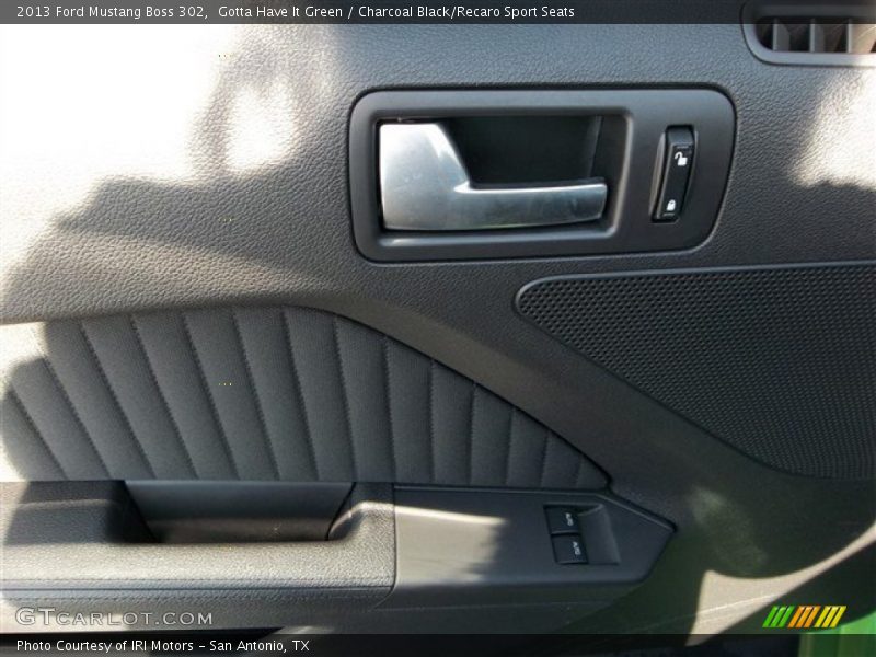 Gotta Have It Green / Charcoal Black/Recaro Sport Seats 2013 Ford Mustang Boss 302