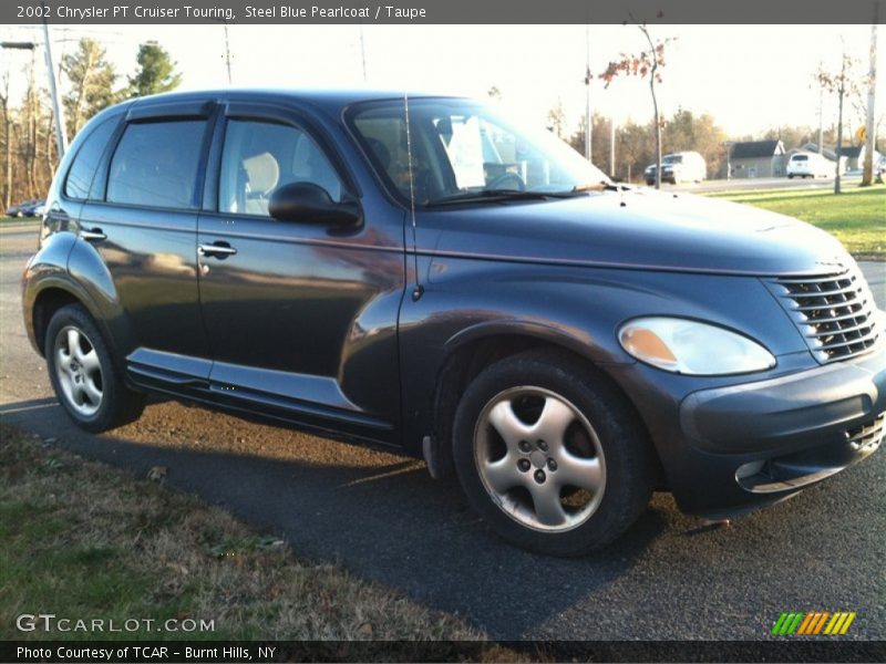 Steel Blue Pearlcoat / Taupe 2002 Chrysler PT Cruiser Touring