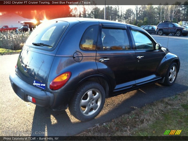 Steel Blue Pearlcoat / Taupe 2002 Chrysler PT Cruiser Touring