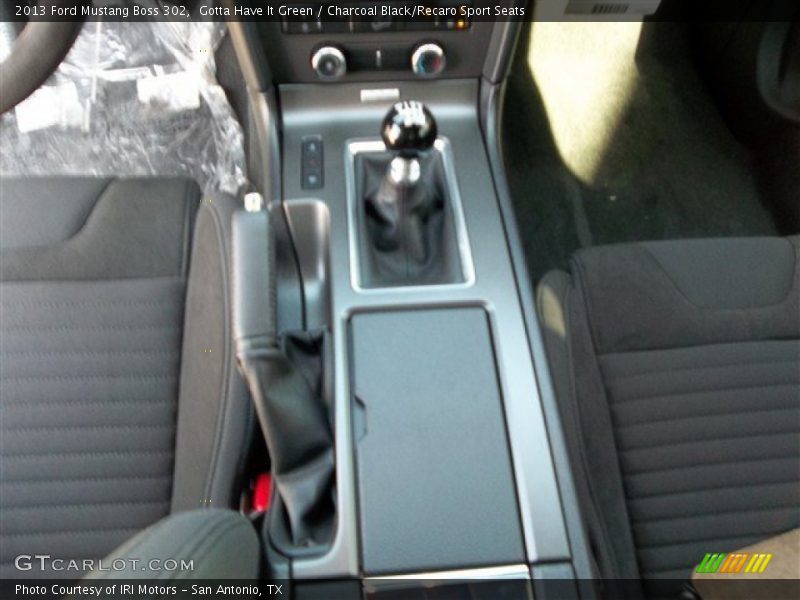 Gotta Have It Green / Charcoal Black/Recaro Sport Seats 2013 Ford Mustang Boss 302