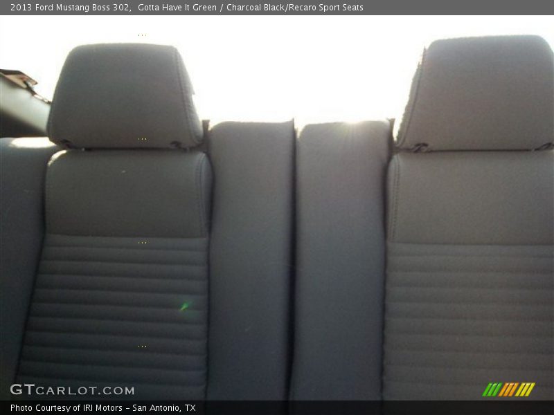 Gotta Have It Green / Charcoal Black/Recaro Sport Seats 2013 Ford Mustang Boss 302