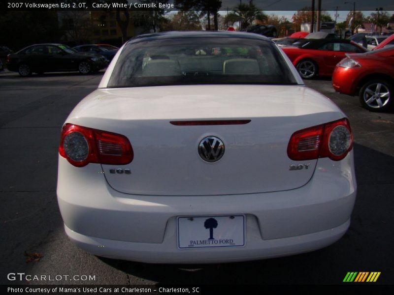 Candy White / Cornsilk Beige 2007 Volkswagen Eos 2.0T