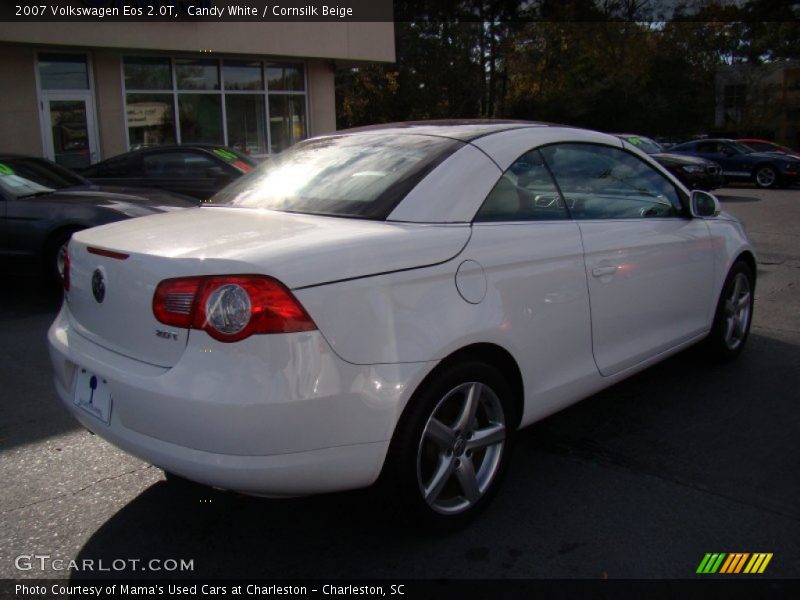 Candy White / Cornsilk Beige 2007 Volkswagen Eos 2.0T