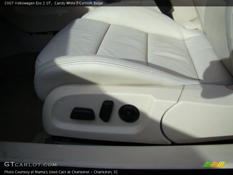 Candy White / Cornsilk Beige 2007 Volkswagen Eos 2.0T