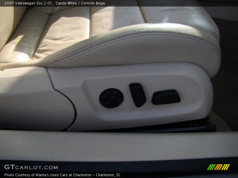 Candy White / Cornsilk Beige 2007 Volkswagen Eos 2.0T