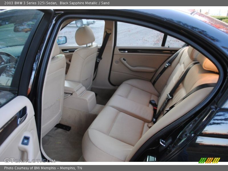 Black Sapphire Metallic / Sand 2003 BMW 3 Series 325i Sedan