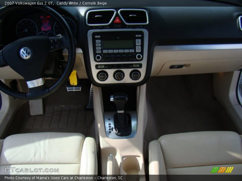 Candy White / Cornsilk Beige 2007 Volkswagen Eos 2.0T