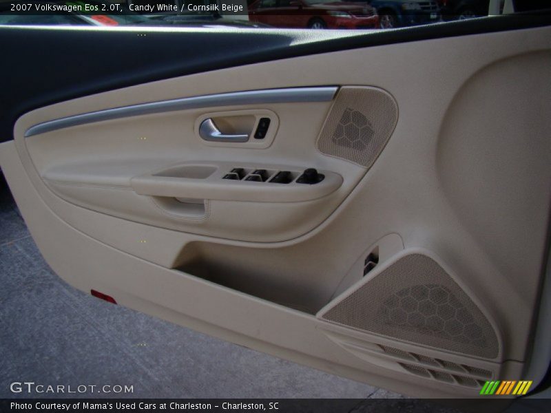 Candy White / Cornsilk Beige 2007 Volkswagen Eos 2.0T