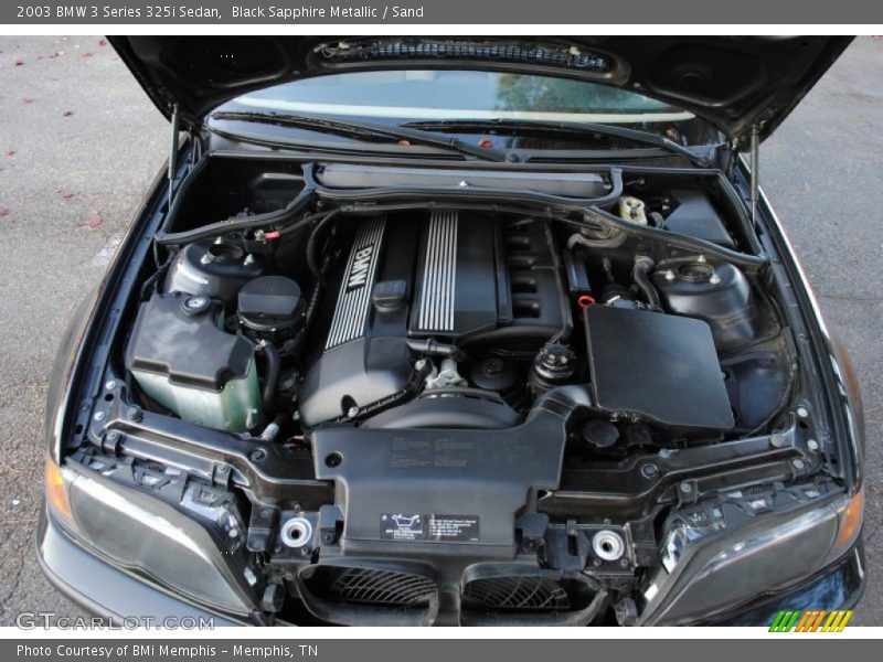 Black Sapphire Metallic / Sand 2003 BMW 3 Series 325i Sedan
