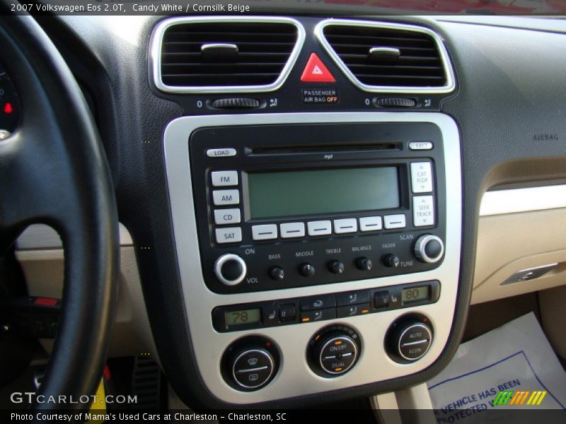 Candy White / Cornsilk Beige 2007 Volkswagen Eos 2.0T