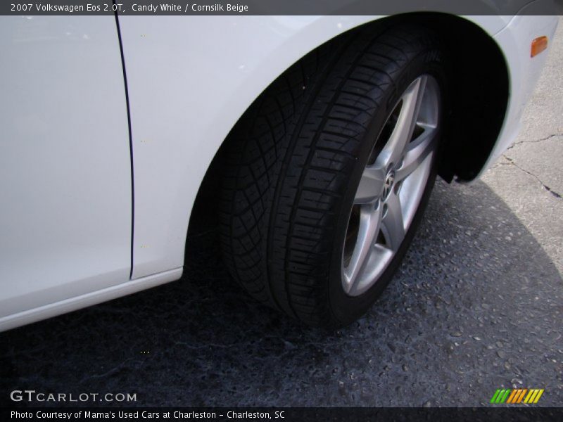 Candy White / Cornsilk Beige 2007 Volkswagen Eos 2.0T