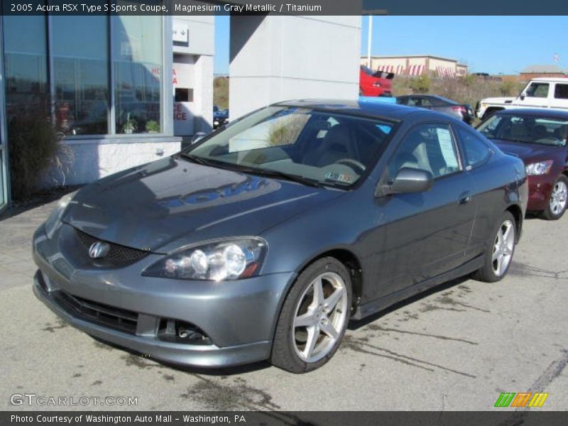 Magnesium Gray Metallic / Titanium 2005 Acura RSX Type S Sports Coupe