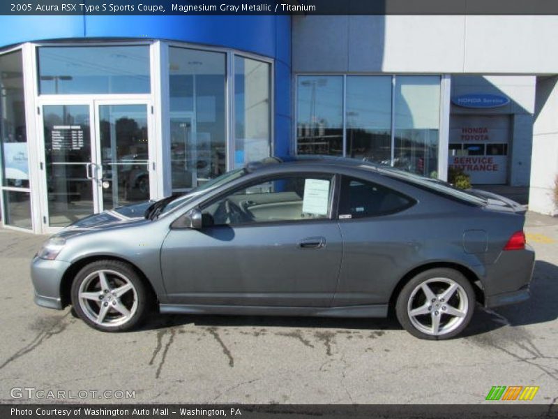 Magnesium Gray Metallic / Titanium 2005 Acura RSX Type S Sports Coupe