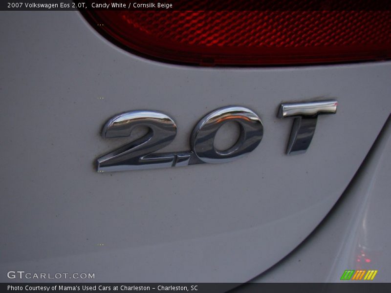 Candy White / Cornsilk Beige 2007 Volkswagen Eos 2.0T