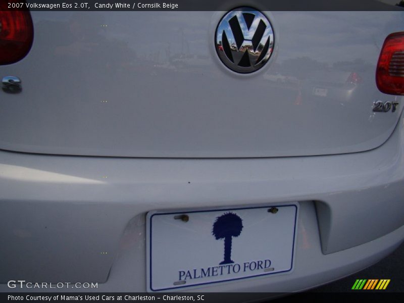 Candy White / Cornsilk Beige 2007 Volkswagen Eos 2.0T