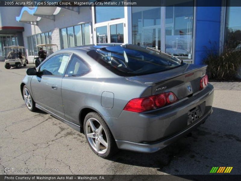 Magnesium Gray Metallic / Titanium 2005 Acura RSX Type S Sports Coupe