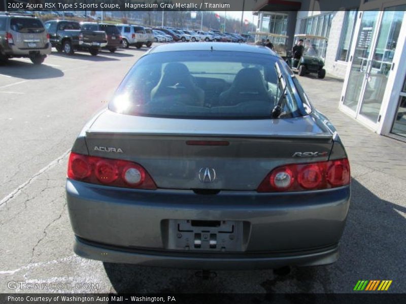 Magnesium Gray Metallic / Titanium 2005 Acura RSX Type S Sports Coupe