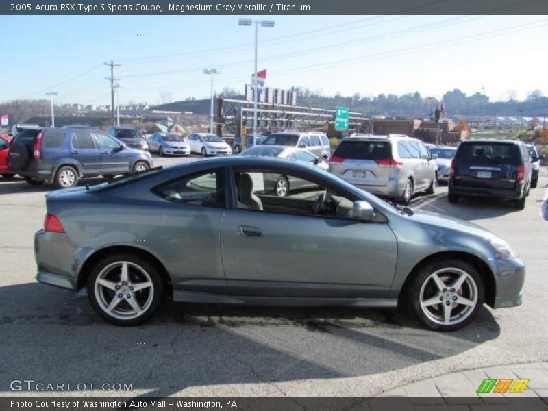 Magnesium Gray Metallic / Titanium 2005 Acura RSX Type S Sports Coupe