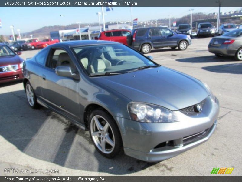 Magnesium Gray Metallic / Titanium 2005 Acura RSX Type S Sports Coupe