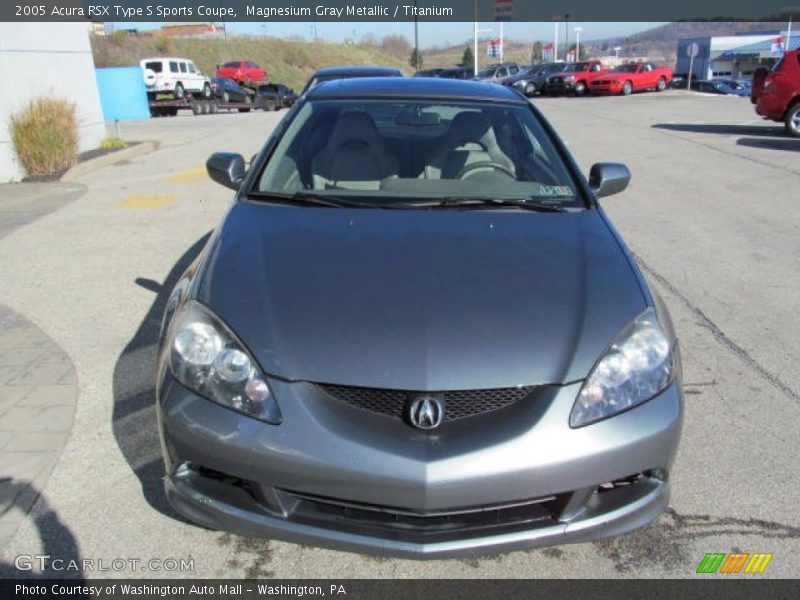 Magnesium Gray Metallic / Titanium 2005 Acura RSX Type S Sports Coupe