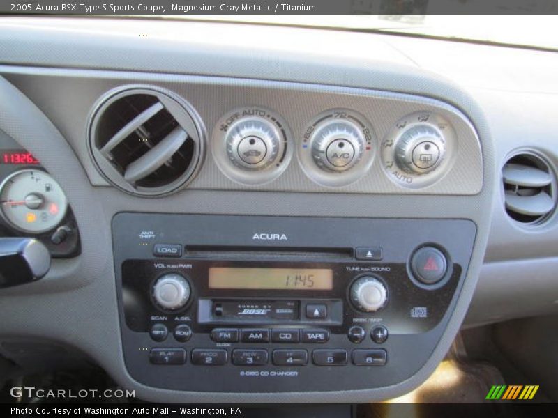 Magnesium Gray Metallic / Titanium 2005 Acura RSX Type S Sports Coupe
